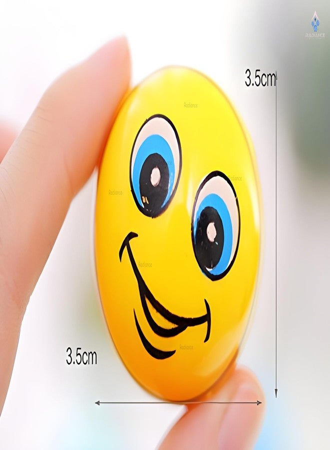 Radiance™ Smiley Manual Pencil Sharpener for Kids-Sharpeners Set for Boys & Girls, Birthday Return Gifts (Assorted & Random Color, Pack of 12) - Image 2